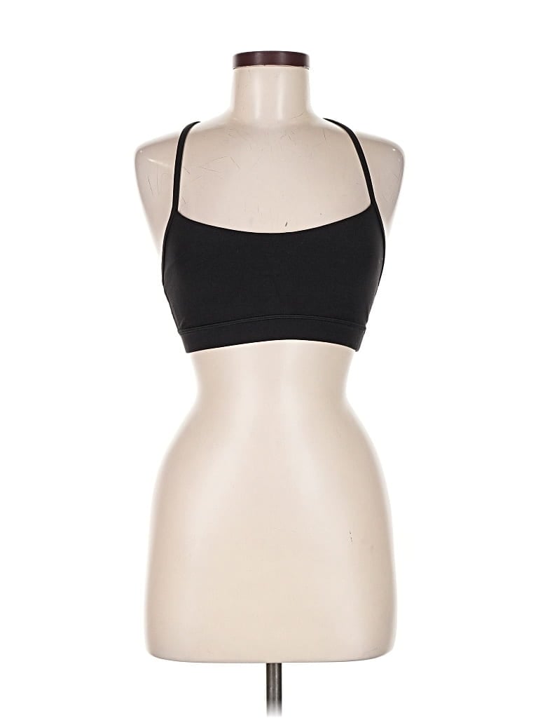 Pre-owned Lululemon Athletica Sports Bra In Black