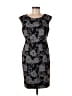 Connected Apparel Gray Cocktail Dress Size 8 (petite) - photo 1