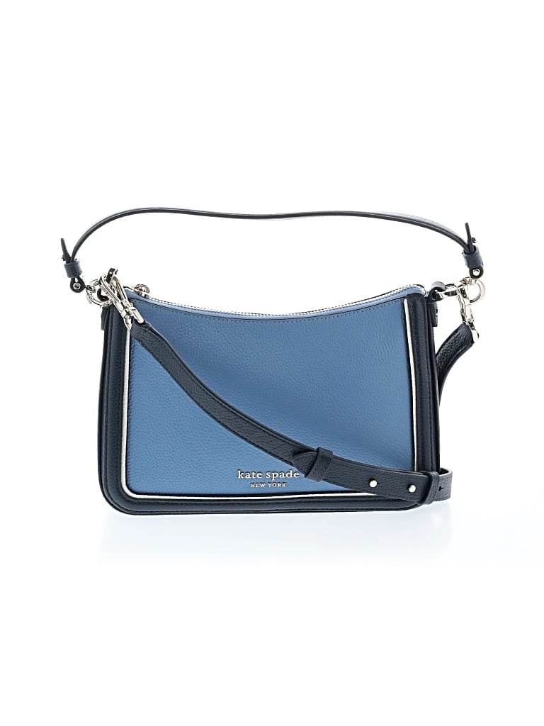Kate Spade New York Leather Satchel In Blue