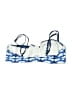 MICHAEL Michael Kors Print Blue Swimsuit Top Size L - photo 2