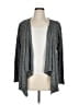 AB Studio 100% Acrylic Gray Cardigan Size XL - photo 1