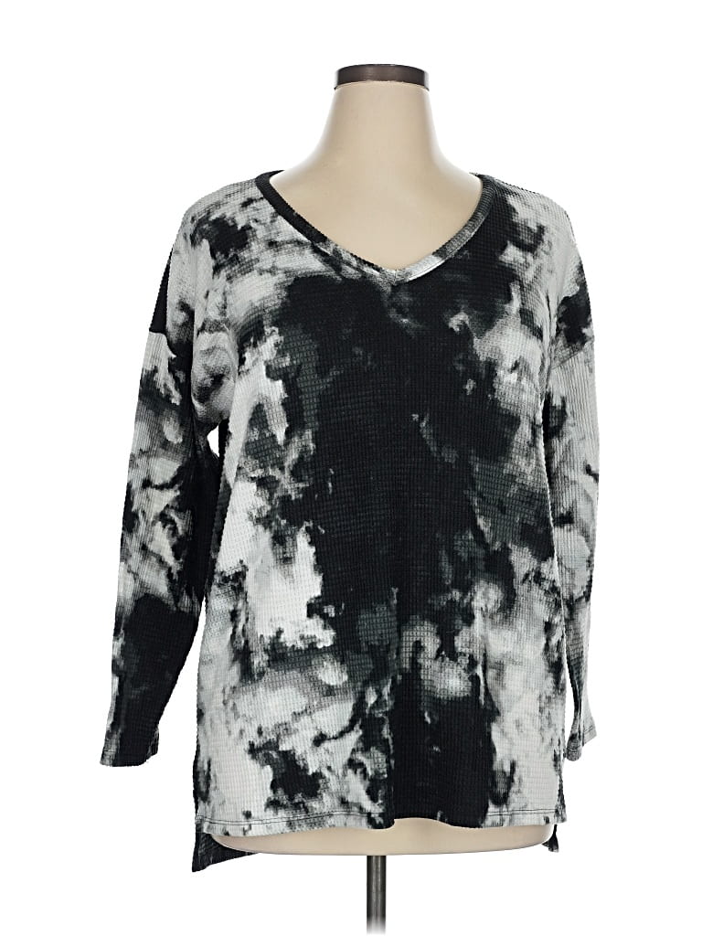 Pre-owned Style & Co Pullover Sweater In Black