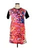 Stylus Graphic Pink Casual Dress Size XL - photo 1