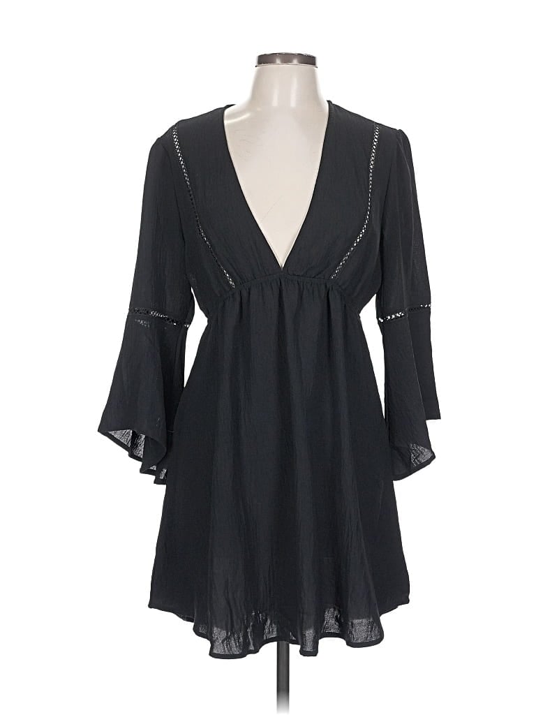 Pre-owned Blooming Jelly Casual Dress In Black