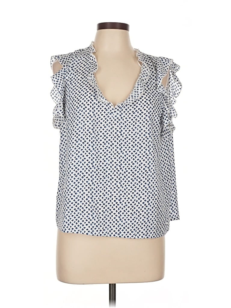 Pre-owned Karlie Sleeveless Blouse In Blue