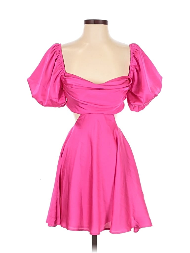 Pre-owned Astr Cocktail Dress In Pink