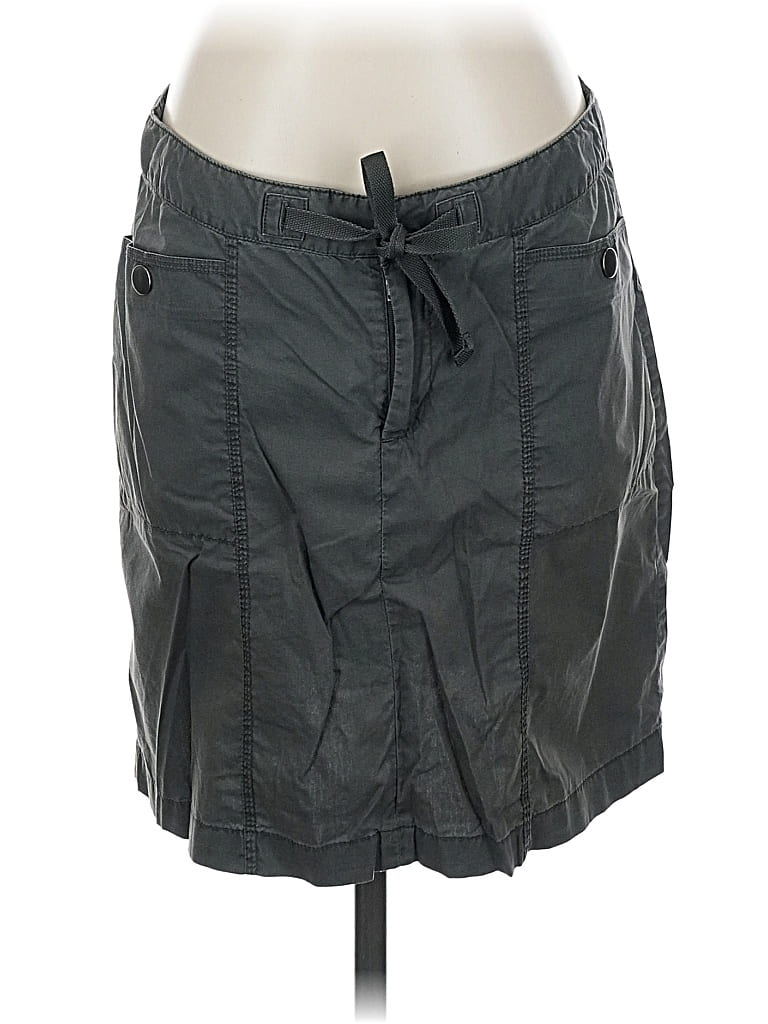 Pre-owned Eddie Bauer Casual Skirt In Gray
