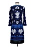 Laundry by Design Paisley Blue Cocktail Dress Size 0 - photo 2