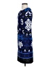 Laundry by Design Paisley Blue Cocktail Dress Size 0 - photo 5