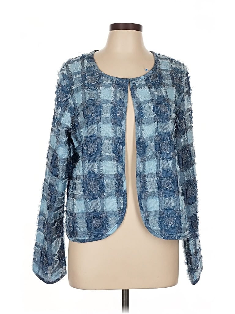 Pre-owned Life Style Kimono In Blue
