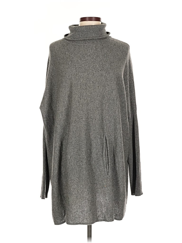 Pre-owned Garnet Hill Casual Dress In Gray