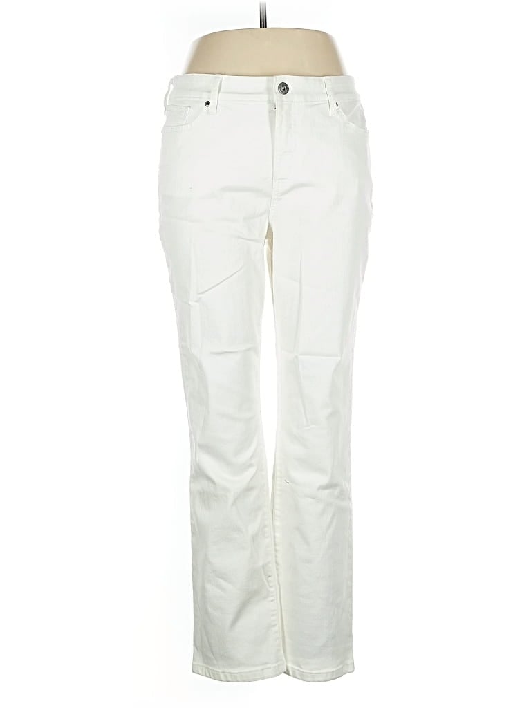 Pre-owned St. John's Bay Jeans In White