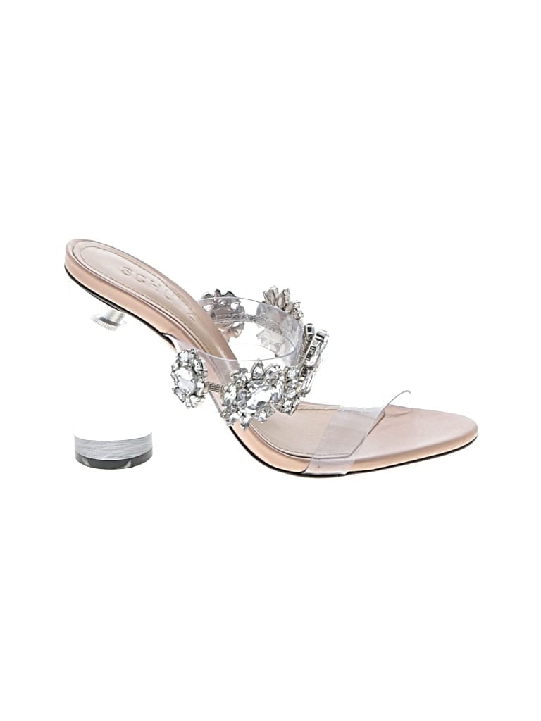 Pre-owned Schutz Heels In Silver