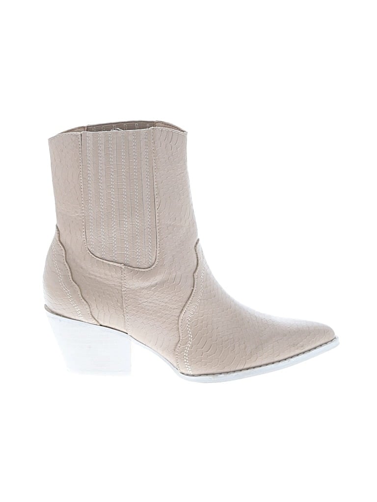 Pre-owned Oasis Society Ankle Boots In Brown