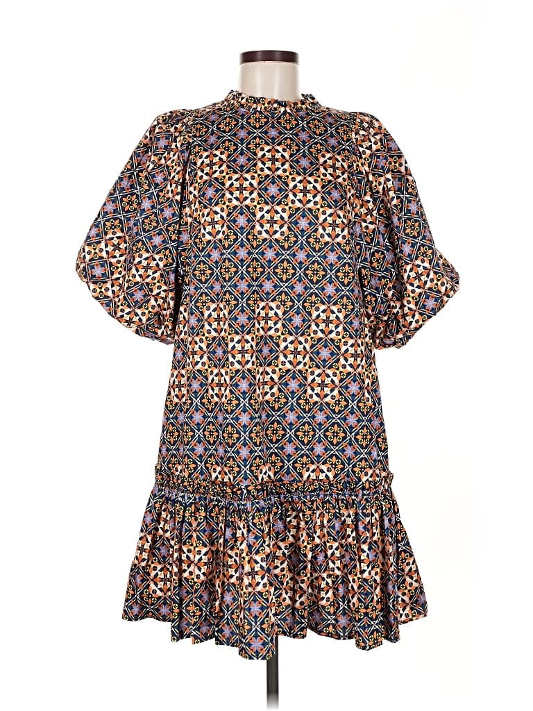 Pre-owned Tyler Boe Casual Dress In Blue