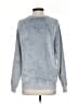Dylan 100% Polyester Metallic Gray Sweatshirt Size XS - photo 2
