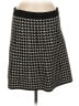Max Studio Houndstooth Black Casual Skirt Size M - photo 1