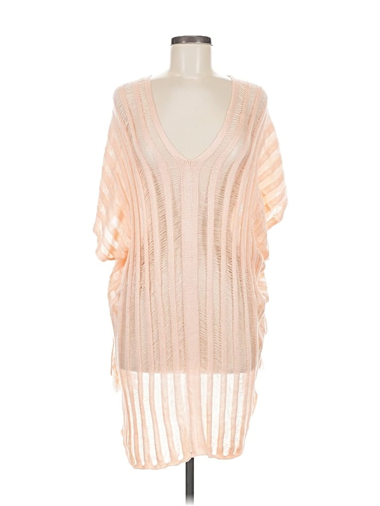 Pre-owned Cupshe Swimsuit Cover Up In Pink