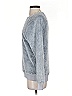 Dylan 100% Polyester Metallic Gray Sweatshirt Size XS - photo 5
