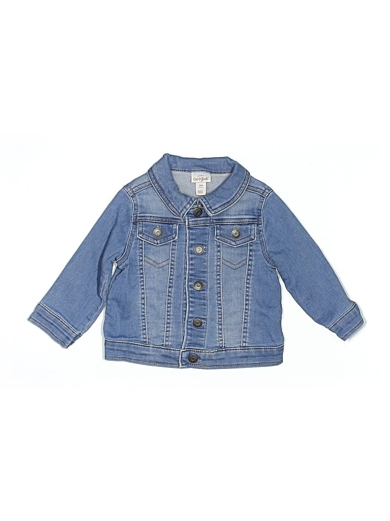 Pre-owned Cat & Jack Babies' Denim Jacket In Blue