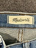 Madewell Stripes Blue Jeans Size 28 waist - photo 6