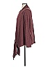 Loveappella Solid Burgundy Kimono Size XL - photo 5