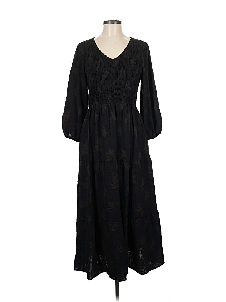 Pre-owned Polagram Casual Dress In Black