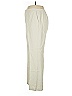 Ellen Tracy Solid Ivory Casual Pants Size 14 (petite) - photo 5