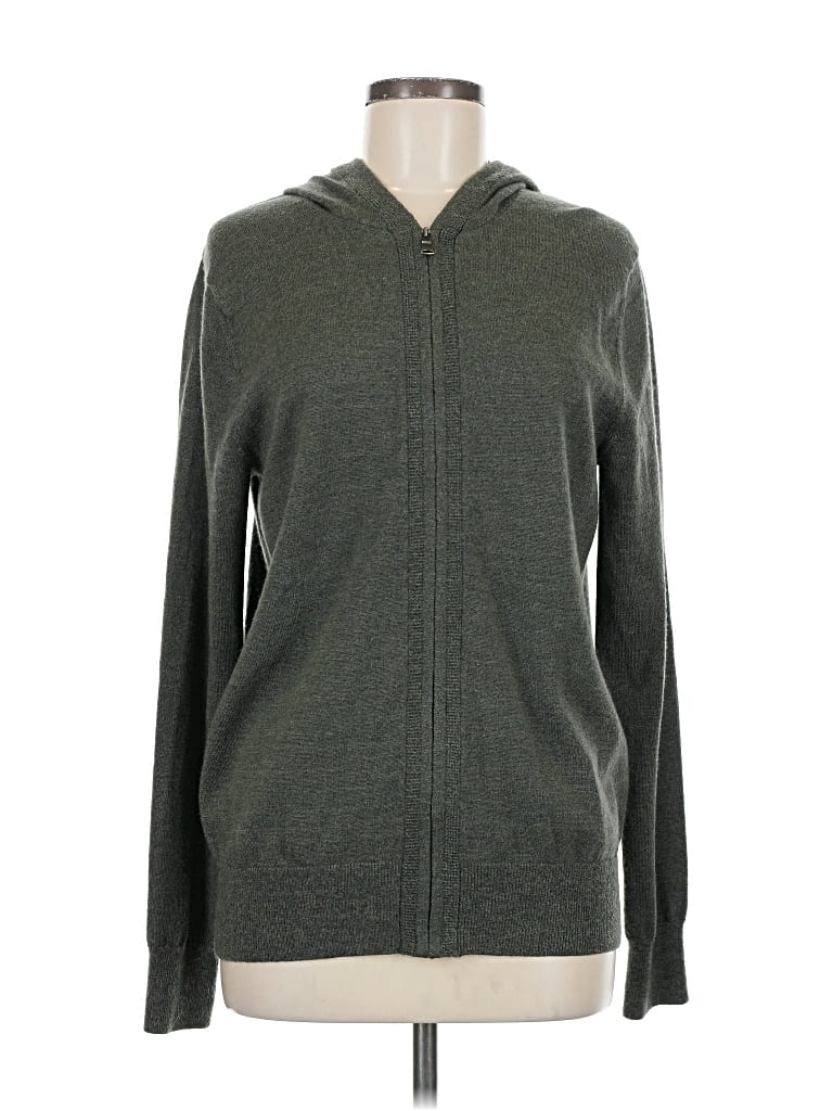 Pre-owned Banana Republic Cardigan Sweater In Gray