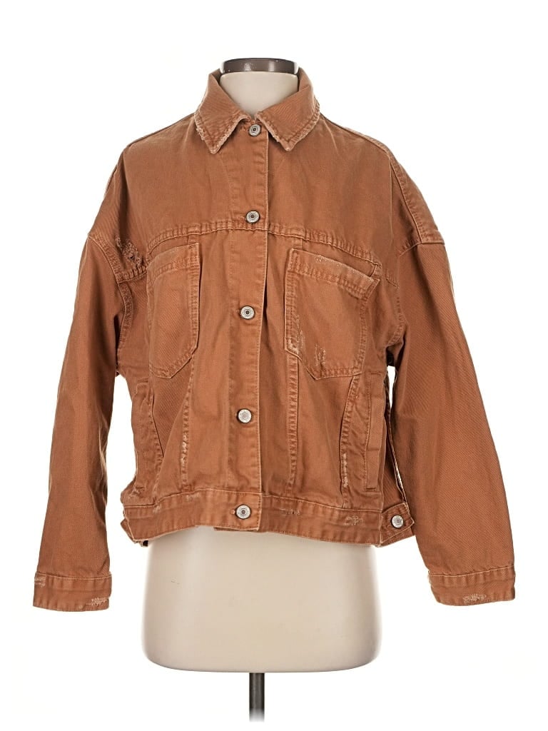 Pre-owned We The Free Jacket In Brown