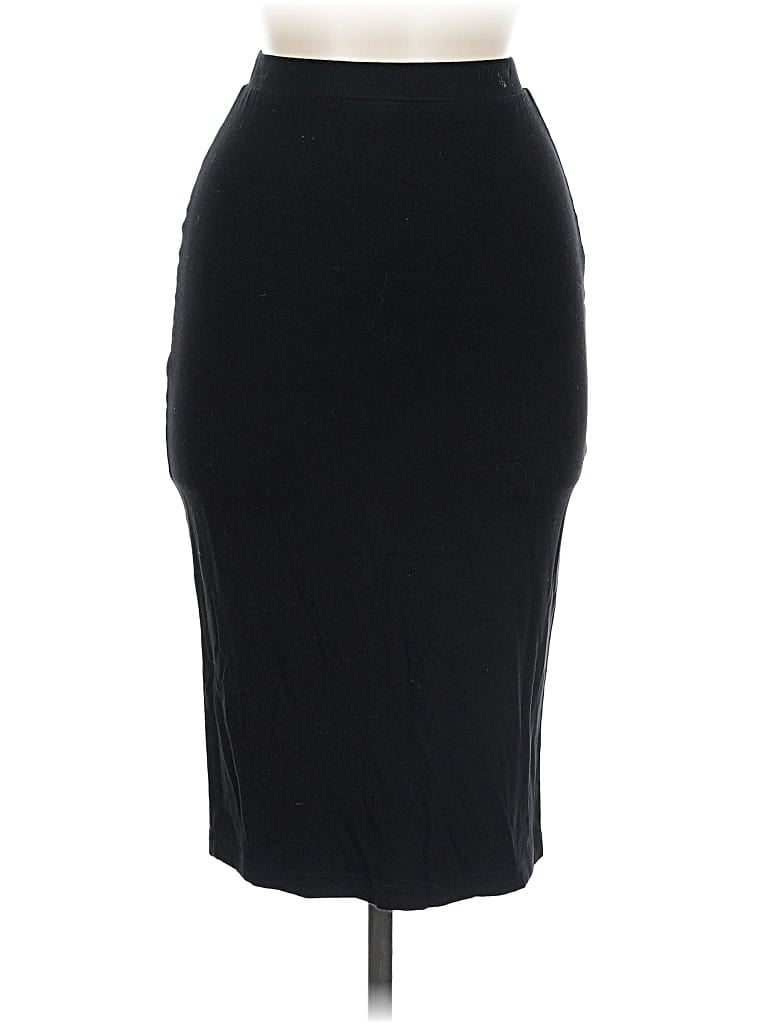 Pre-owned Asos Design Formal Skirt In Black
