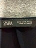 Zara Solid Black Casual Dress Size S - photo 7