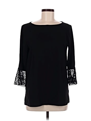 Ann Taylor Factory 3/4 Sleeve T-Shirt (view 1)