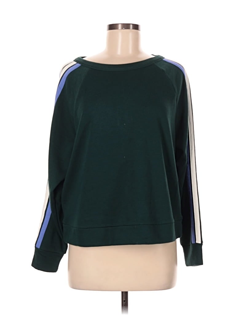 Pre-owned Lou & Grey Sweatshirt In Green
