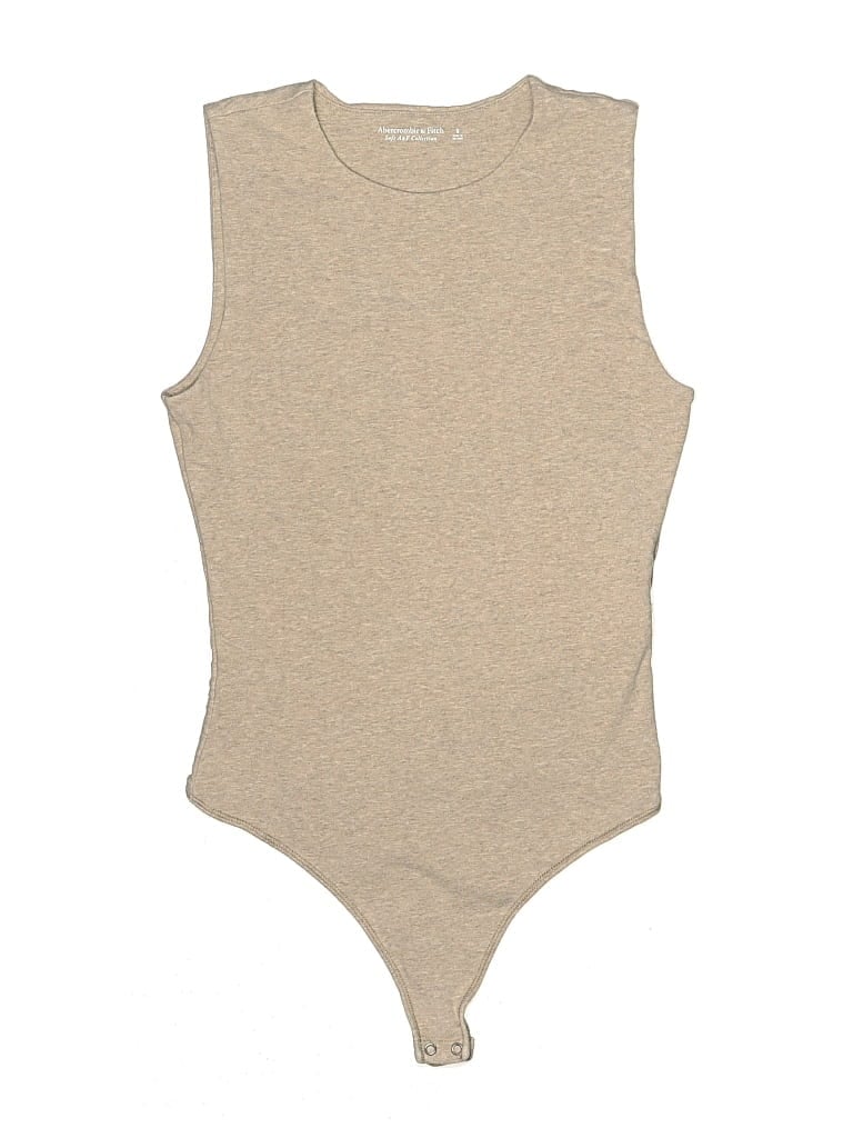 Pre-owned Abercrombie & Fitch Bodysuit In Brown