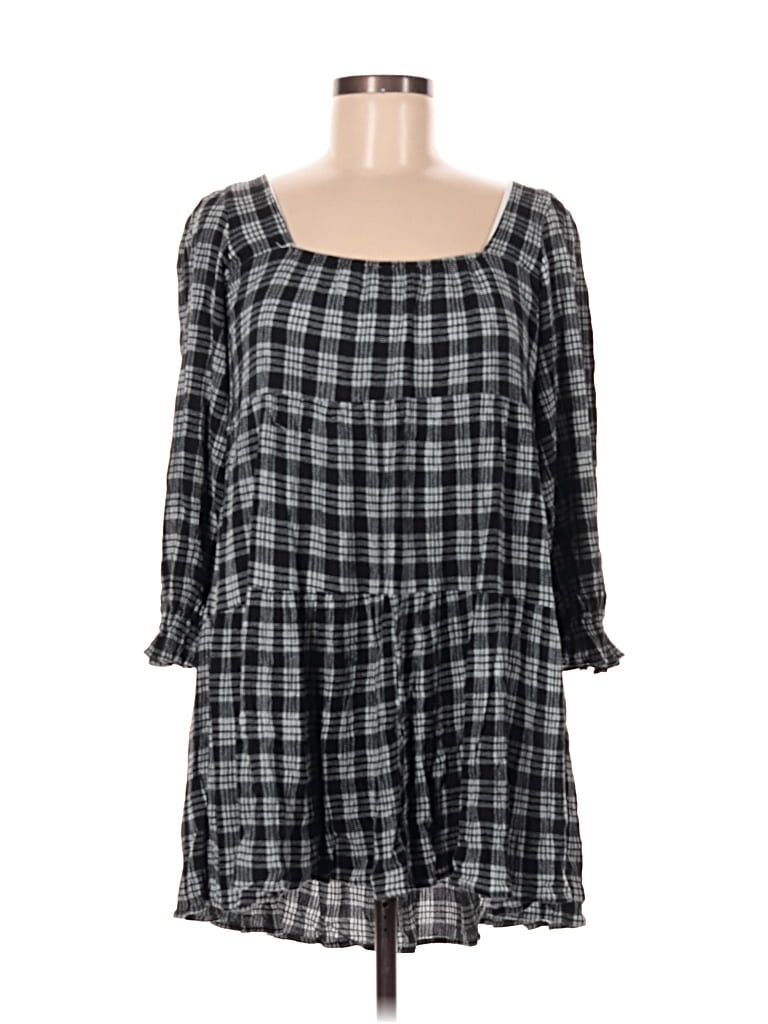 Pre-owned Lulus Casual Dress In Gray