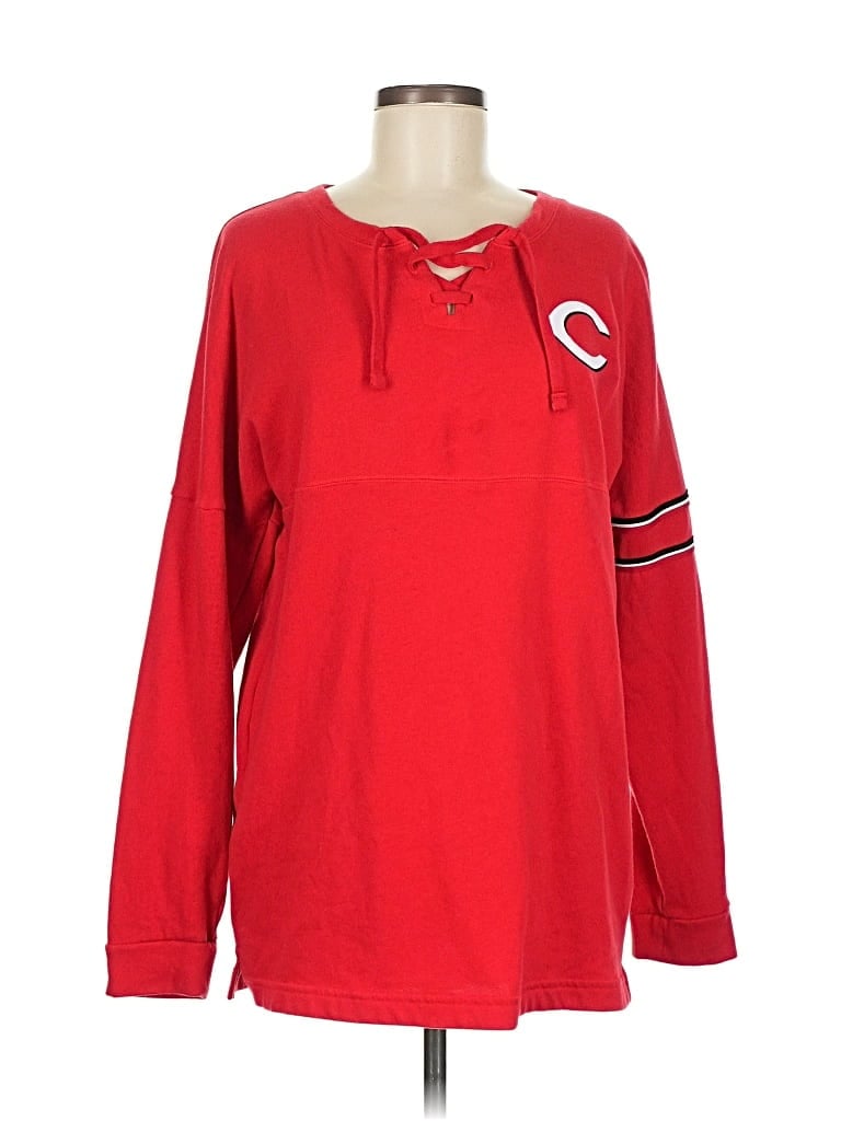 VICTORIA'S SECRET PINK Pre-owned Pullover Sweater In Red