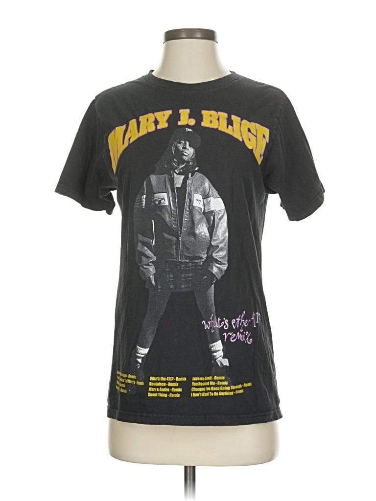 Pre-owned Assorted Brands Short Sleeve T-shirt In Black