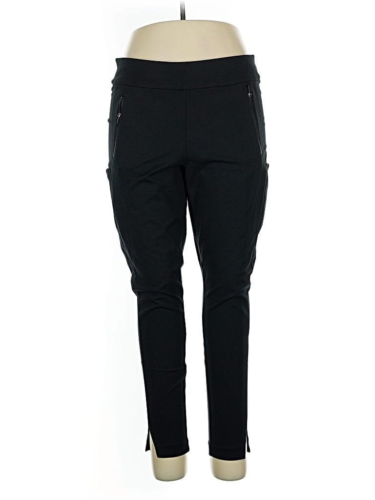 Pre-owned Gaiam Active Pants In Black
