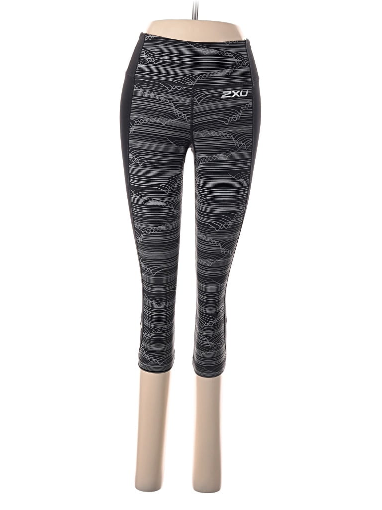 Pre-owned 2xu Active Pants In Gray