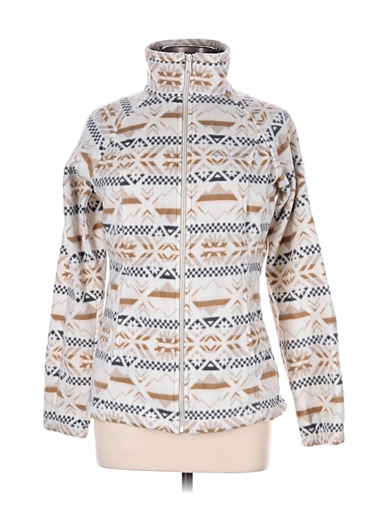 Pre-owned Columbia Snow Jacket In White