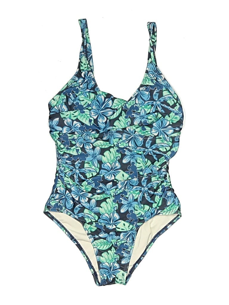 Pre-owned Disney One Piece Swimsuit In Blue