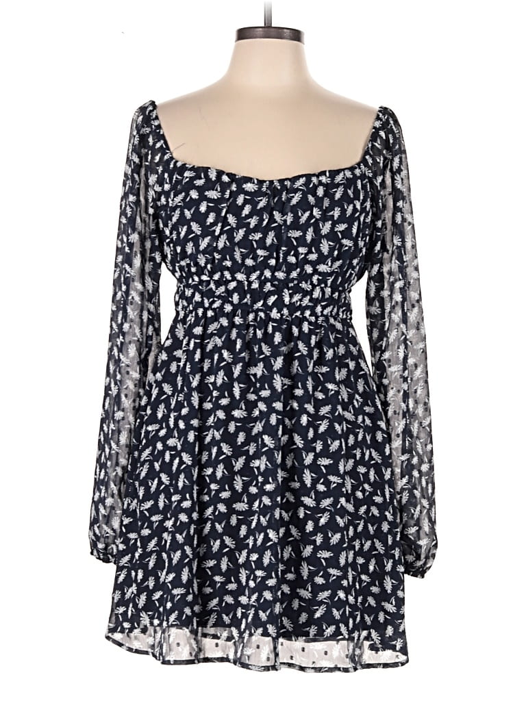 Pre-owned Lush Romper In Blue