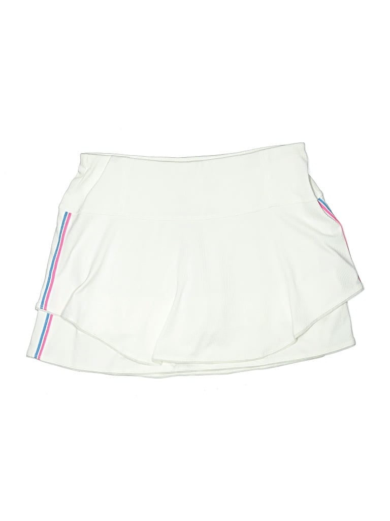Pre-owned Lucky In Love Active Skort In White