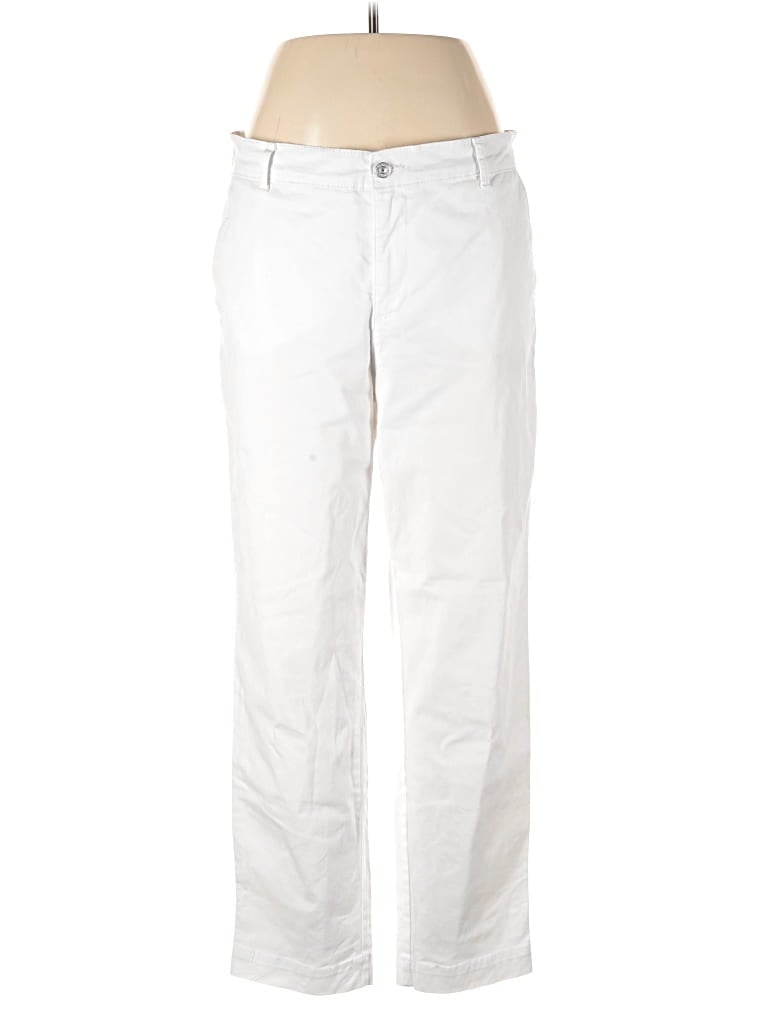 Pre-owned Gloria Vanderbilt Casual Pants In White