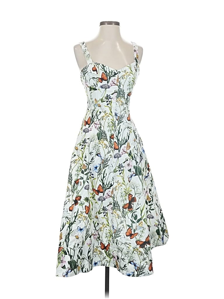 Pre-owned Avec Les Filles Cocktail Dress In Green