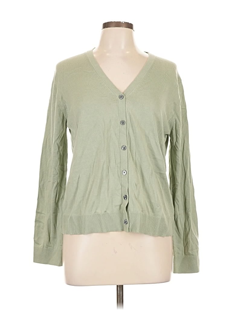 Banana Republic Factory Store Cardigan Sweater In Green