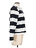 Dudley Stephens 100% Polyester Stripes White Long Sleeve Top Size L - photo 4