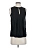Vince. 100% Silk Black Sleeveless Silk Top Size XS - photo 1