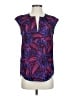J.Crew 100% Silk Purple Sleeveless Silk Top Size 00 - photo 1